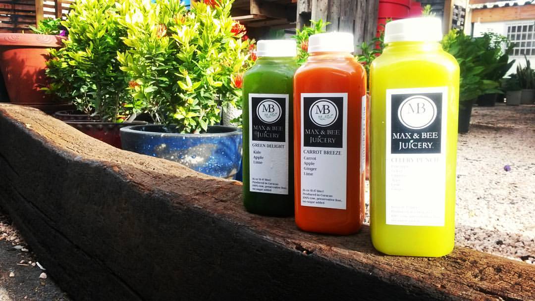 Max & Bee juicery developped a kid's cocktail for Food Revolution Day 